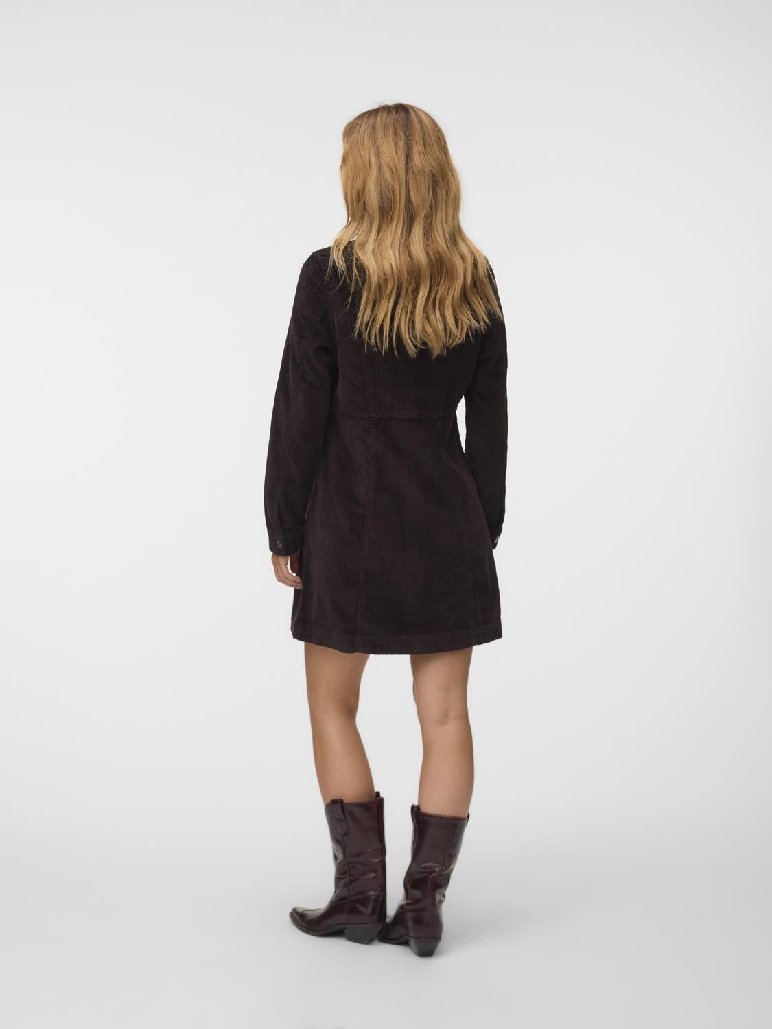 VMDAISY Short Dress - Chocolate Torte - VERO MODA & VILA Bergvik